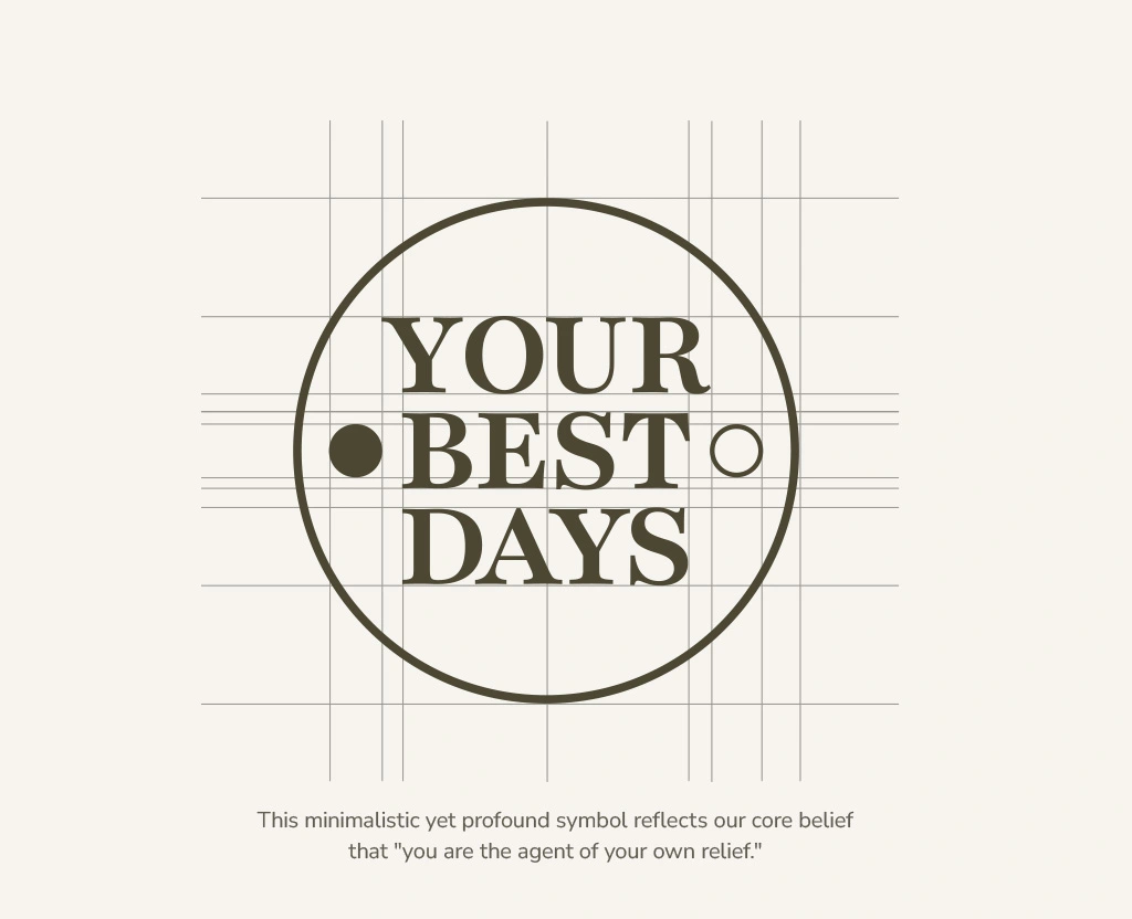 Vectorized logo design for Your Best Days.
